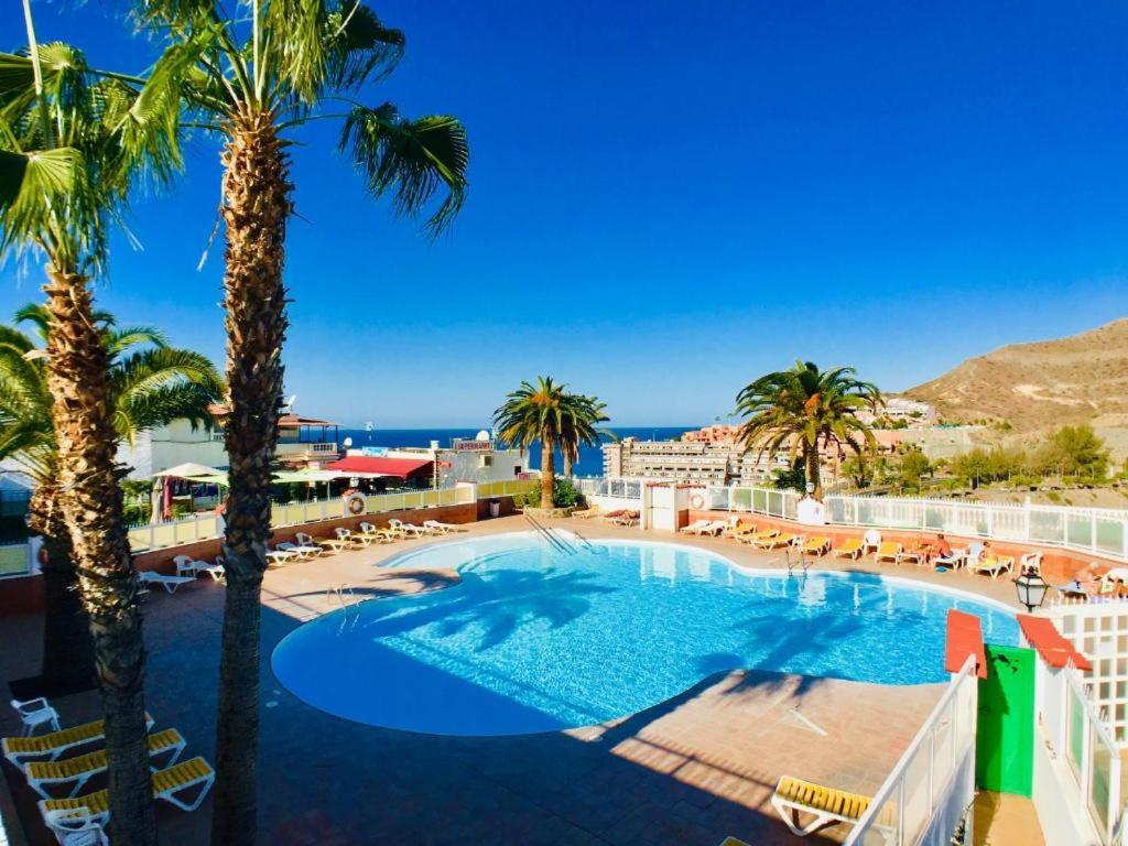 Apartament Ocean View Sunset Terrace - Near Anfi Del Mar Los Caideros Zewnętrze zdjęcie