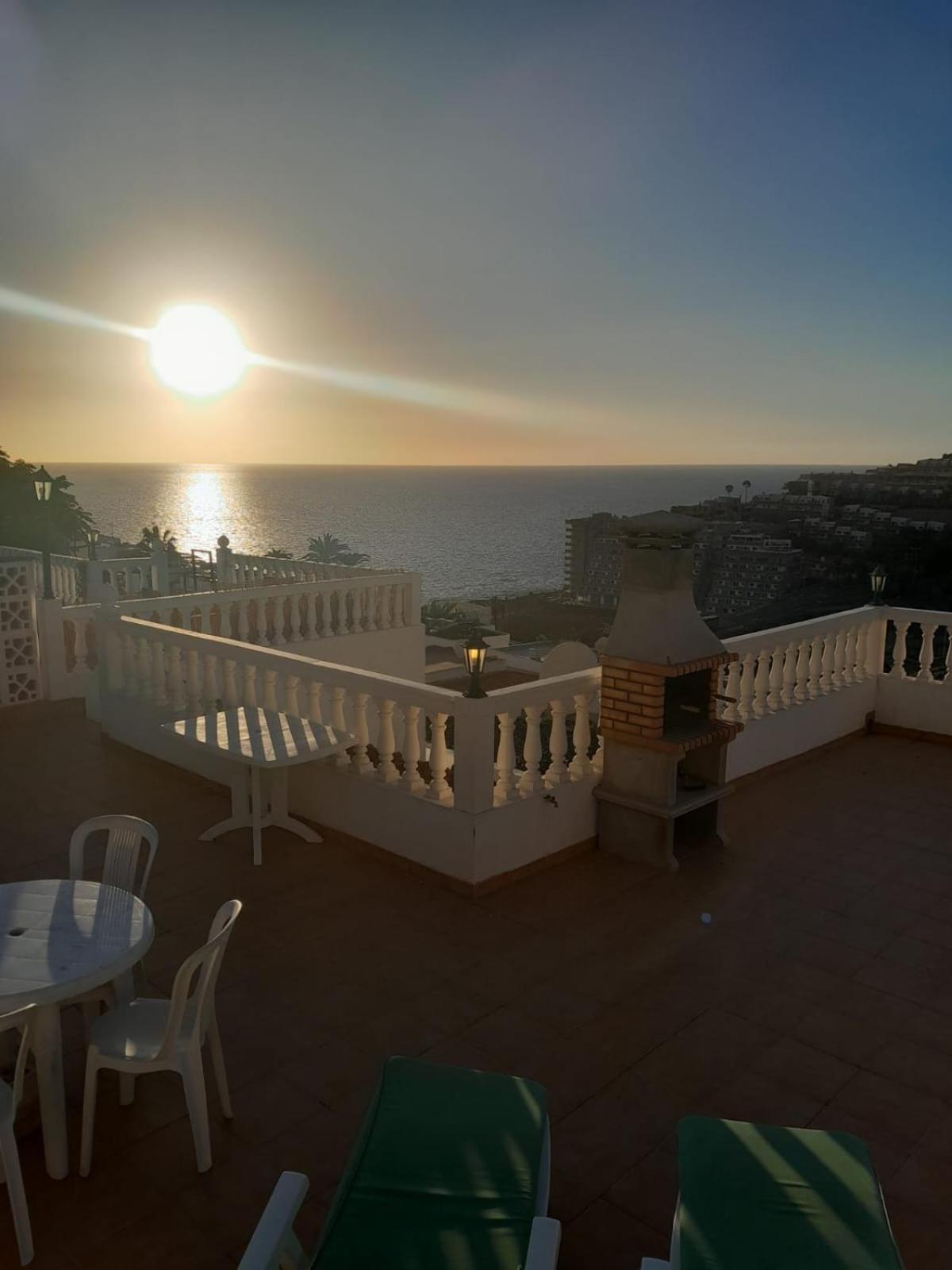 Apartament Ocean View Sunset Terrace - Near Anfi Del Mar Los Caideros Zewnętrze zdjęcie